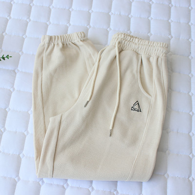 Αθλητικό παντελόνι με δέσιμο και ελαστική μέση