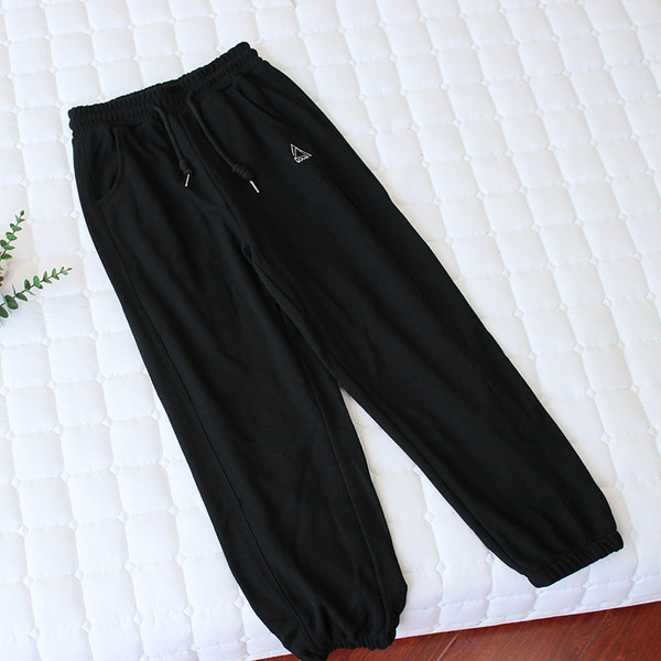 Αθλητικό παντελόνι με δέσιμο και ελαστική μέση