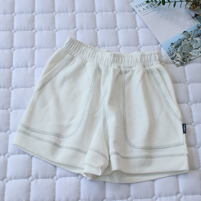 Vabaaja taskutega puuvillased lühikesed püksid