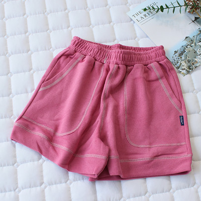 Vabaaja taskutega puuvillased lühikesed püksid