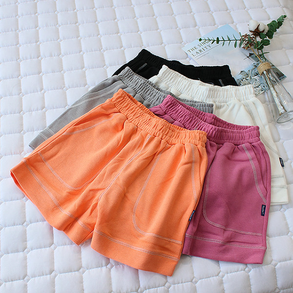 Vabaaja taskutega puuvillased lühikesed püksid