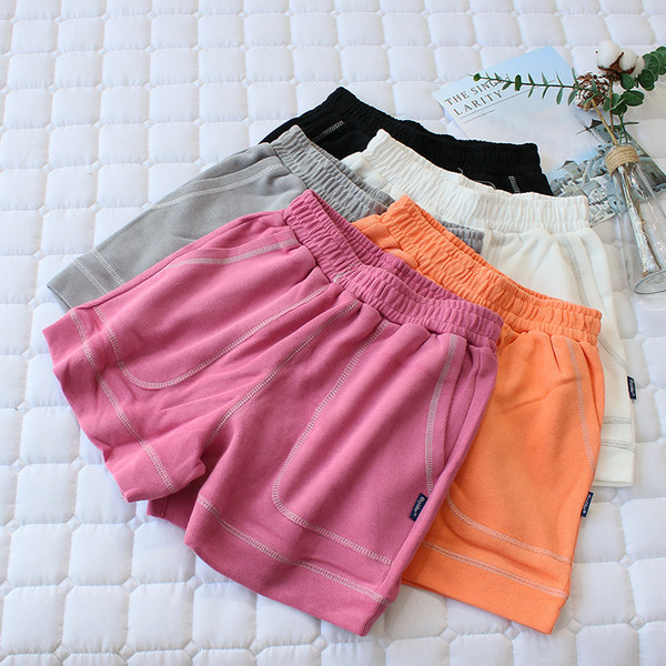 Vabaaja taskutega puuvillased lühikesed püksid