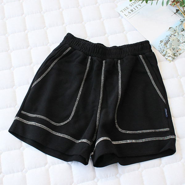 Vabaaja taskutega puuvillased lühikesed püksid