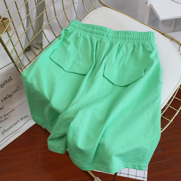 Casual αθλητικό φαρδύ σορτς για γυναίκες