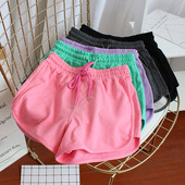 Γυναικείο σορτς casual με ελαστική μέση