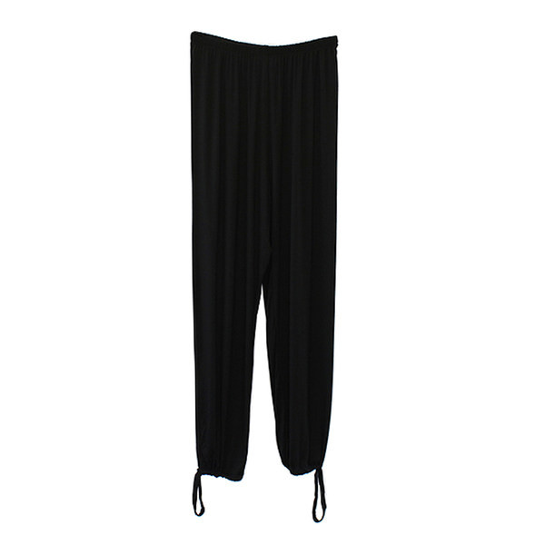 Λεπτό casual παντελόνι με κορδόνια στον αστράγαλο