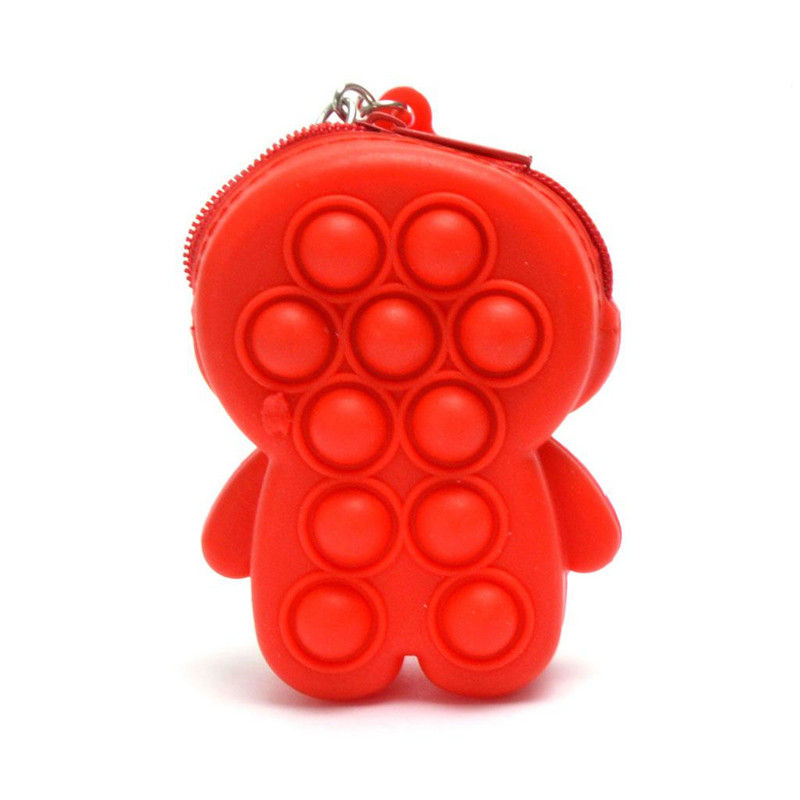 Портмоне , Скуид гейм, Поп ит, Червено