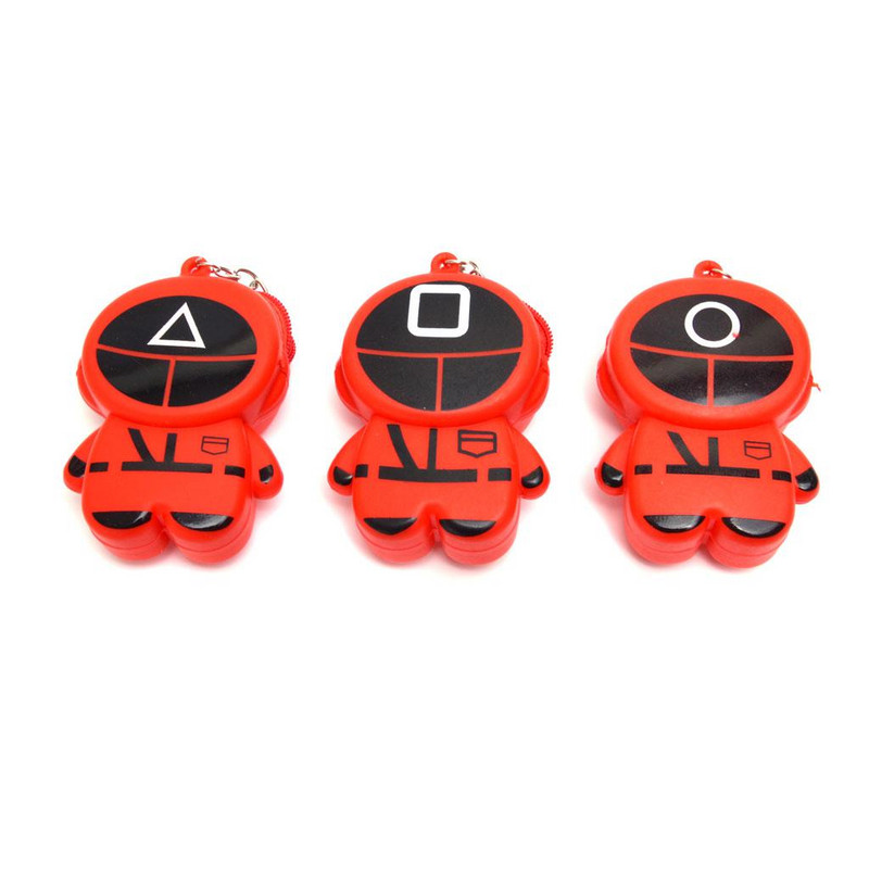 Портмоне , Скуид гейм, Поп ит, Червено