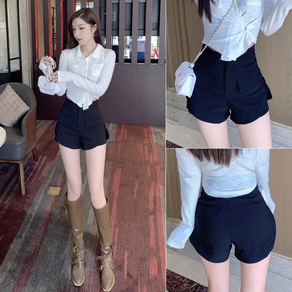 Σορτς σε μαύρο χρώμα