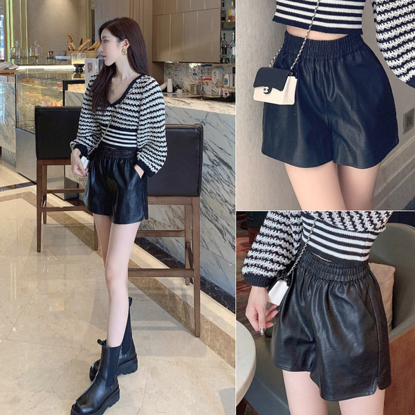 Γυναικείο σορτς με ελαστική μέση σε τέσσερα χρώματα