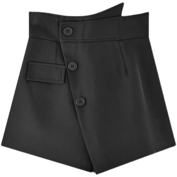 Uus asümmeetrilise kinnitusega naiste lühikeste pükste mudel