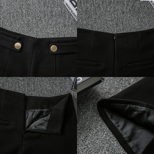 Μοντέρνο γυναικείο παντελόνι με κουμπιά