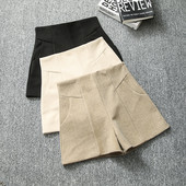 Ανοιξιάτικο-φθινοπωρινό σορτς με τσέπες