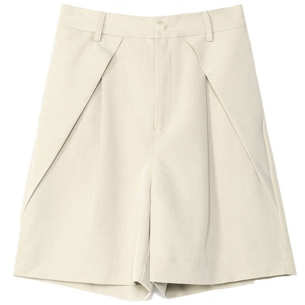 Γυναικείο σορτς ίσιο μοντέλο με ψηλή μέση