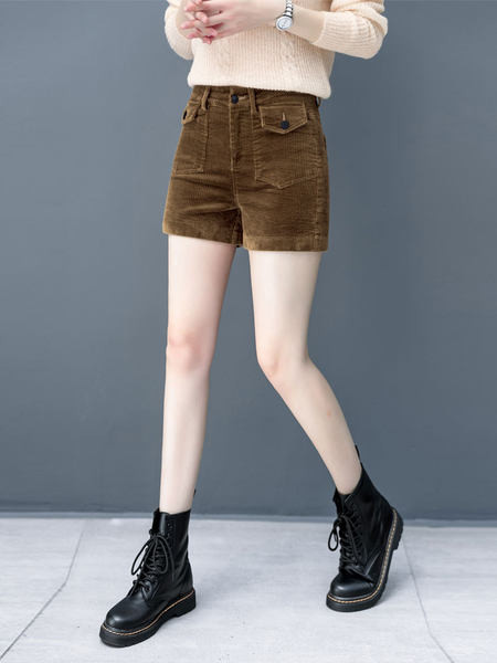 Kratke hlače s džepovima - za žene