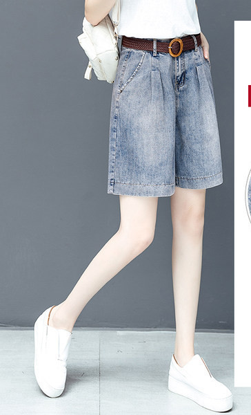 Casual τζιν με μήκος 3/4