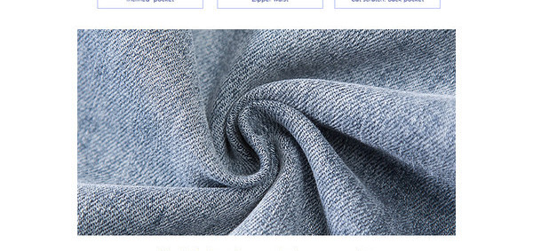 Casual τζιν με μήκος 3/4