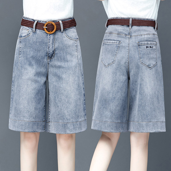 Casual τζιν με μήκος 3/4