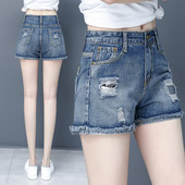 Rebenenud mustriga naiste lühikesed püksid