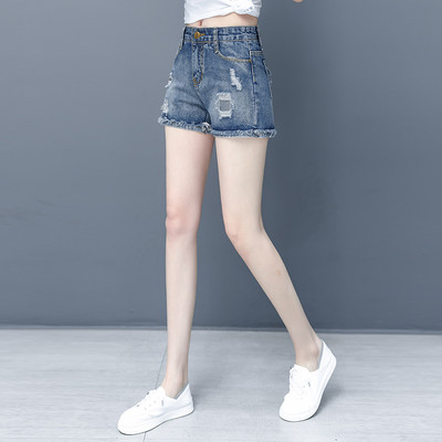 Rebenenud mustriga naiste lühikesed püksid