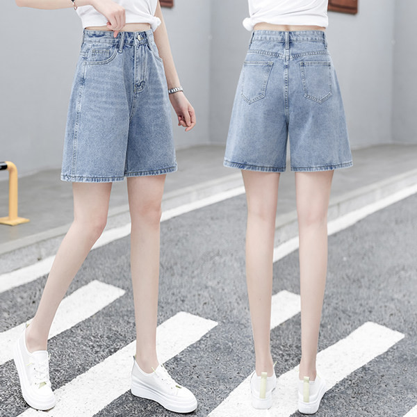 Ženske traper kratke hlače s visokim strukom