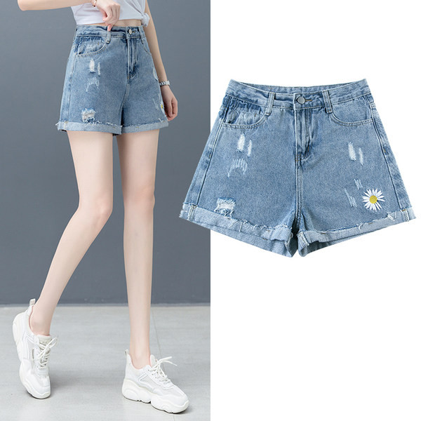 Tikandiga teksapüksid