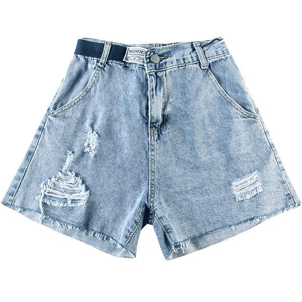 Kratke traperice s poderanim motivima i gumbom