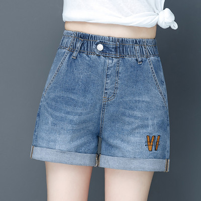 Ležerne traperice s elastičnim strukom i vezom