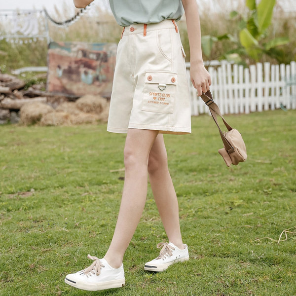 Ležerne cargo hlače 3/4 dužine