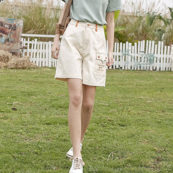 Ležerne cargo hlače 3/4 dužine