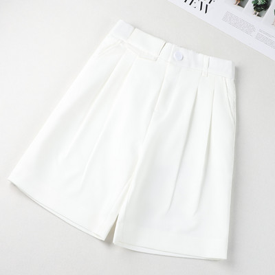 Широки къси панталони с копче