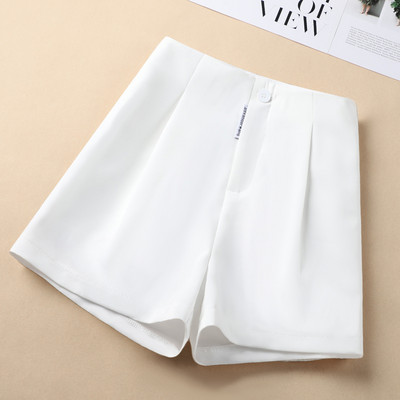 Naiste lühikesed püksid kõrge vöökohaga tavaline mudel