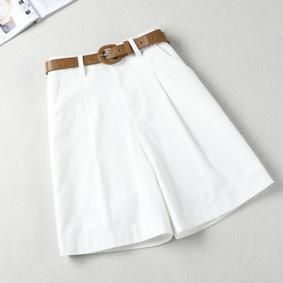 Μοντέρνο φαρδύ παντελόνι με ζώνη