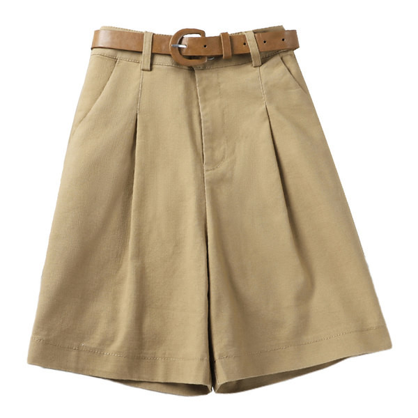 Μοντέρνο φαρδύ παντελόνι με ζώνη