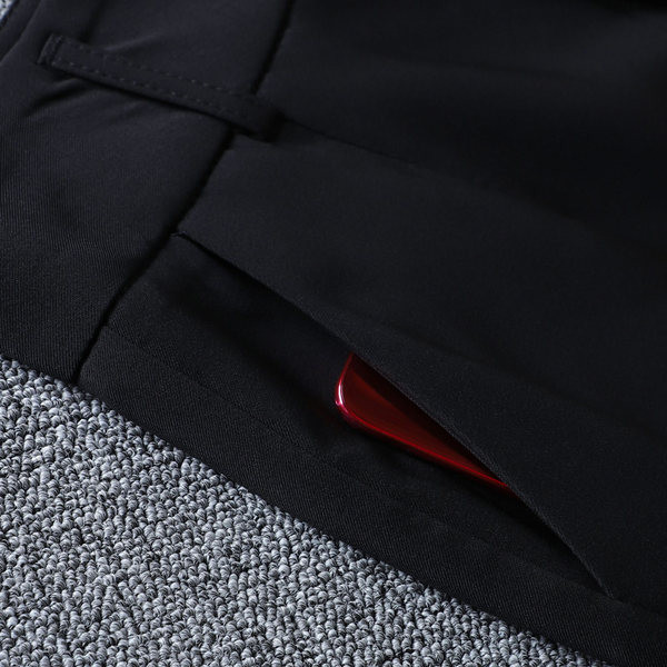 Γυναικείο σορτς άνοιξη-καλοκαίρι σε μαύρο χρώμα