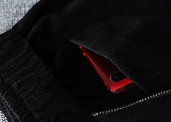 Naiste vabaaja lühikesed püksid kõrge vöökoha ja lukuga