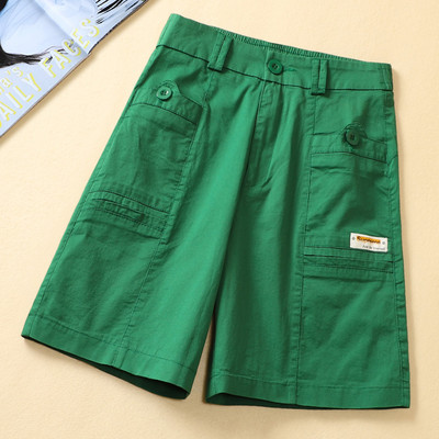 Γυναικείο παντελόνι casual με μήκος 3/4 και τσέπες