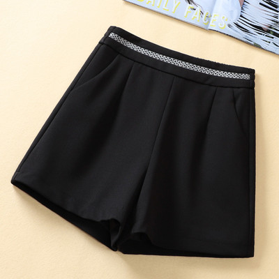 Casual φαρδύ σορτς με κέντημα