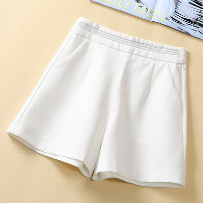 Casual φαρδύ σορτς με κέντημα