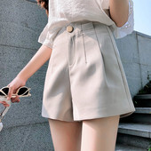 Ženske kratke hlače s visokim strukom - tri boje