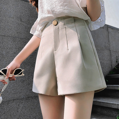 Ženske kratke hlače s visokim strukom - tri boje