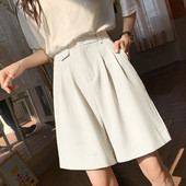 Φαρδύ γυναικείο παντελόνι με κουμπί