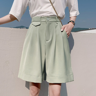 Φαρδύ γυναικείο παντελόνι με κουμπί