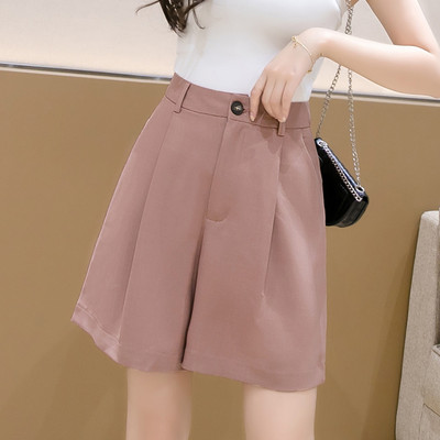 Γυναικείο φαρδύ παντελόνι με ψηλή μέση σε τρία χρώματα