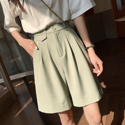 Φαρδύ γυναικείο παντελόνι με ψηλή μέση - πολλά χρώματα