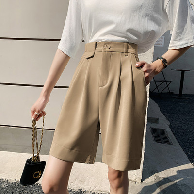 Φαρδύ γυναικείο παντελόνι με ψηλή μέση - πολλά χρώματα