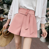 Uue mudeli kõrge vöökohaga suvepüksid