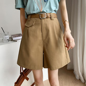 Γυναικείο φαρδύ παντελόνι με ζώνη