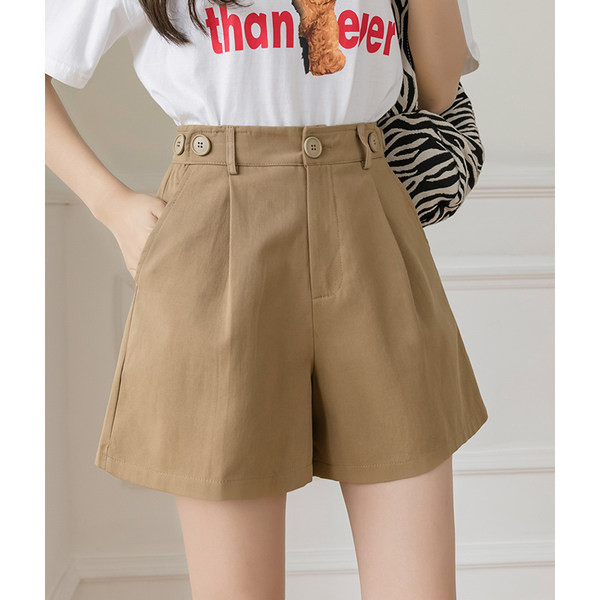 Casual παντελόνι με ψηλή μέση