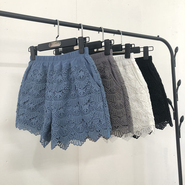 Γυναικείο δαντελένιο σορτς σε πολλά χρώματα